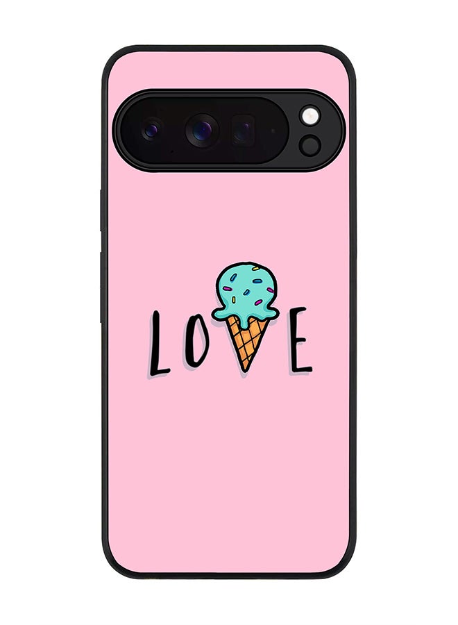 For Google Pixel 10 Pro Case,Slim fit Camera Protection, Shockproof Thin Phone cover  - LoveIcecream Cone